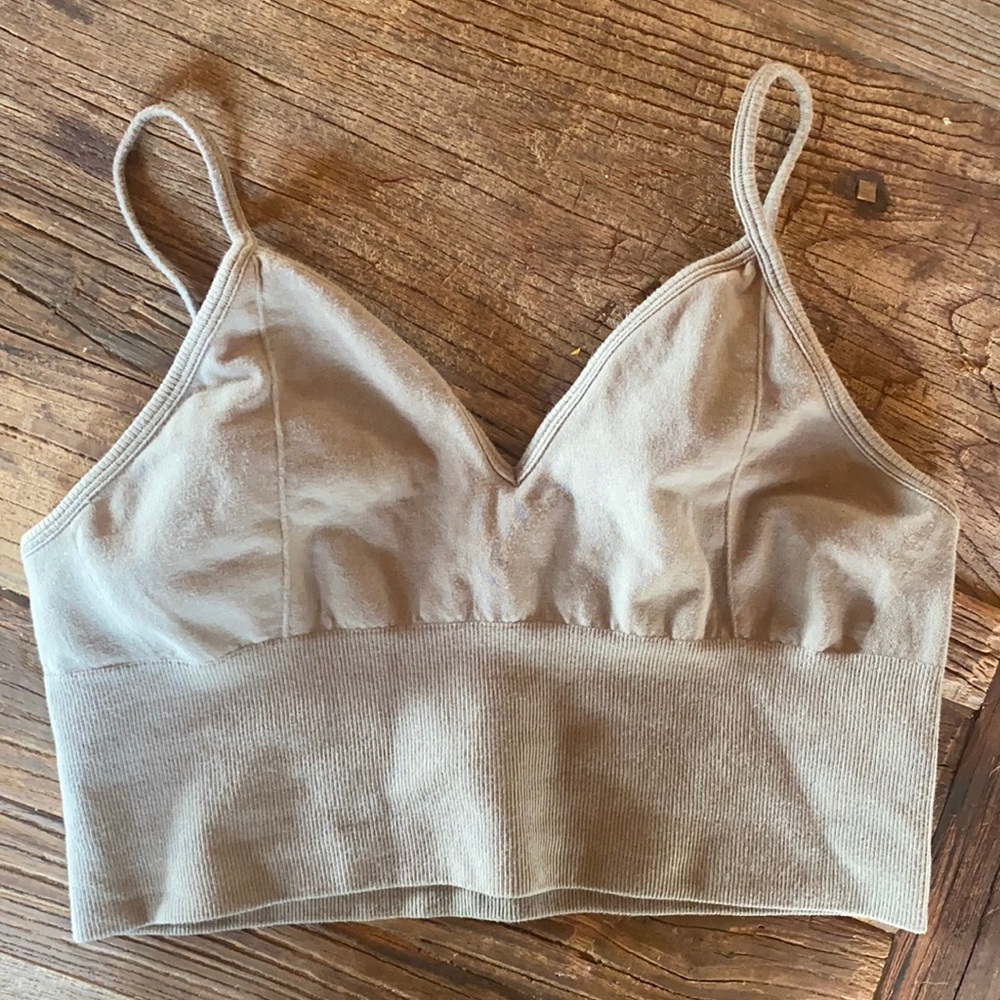 Alo Yoga Delight Bralette Olive Branch / Size L